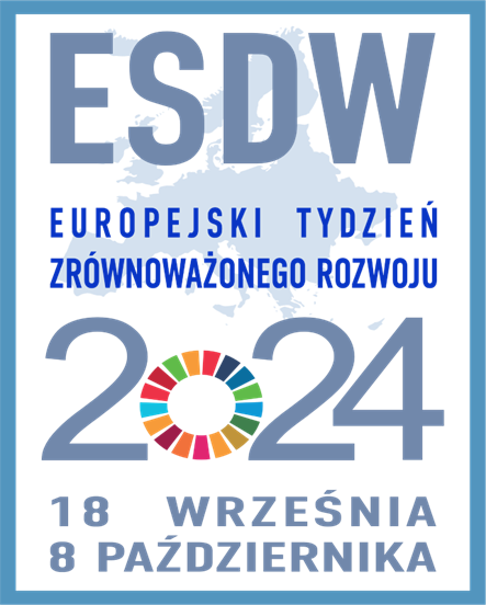 Zapraszamy do udziału w Europejskim Tygodniu Zrównoważonego Rozwoju, który odbędzie się w dniach 18 września – 8 października 2024 r