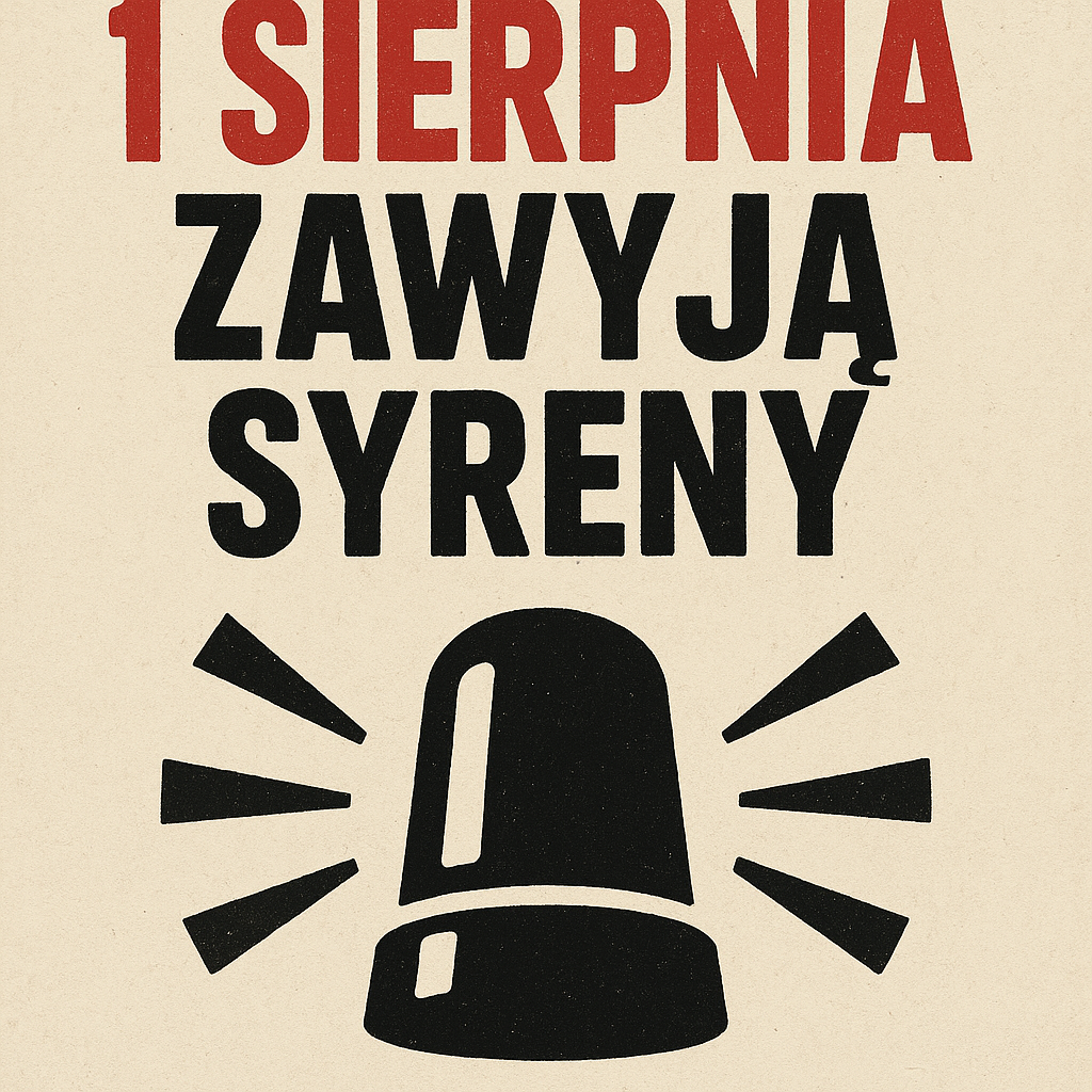 1 SIERPNIA ZAWYJĄ SYRENY