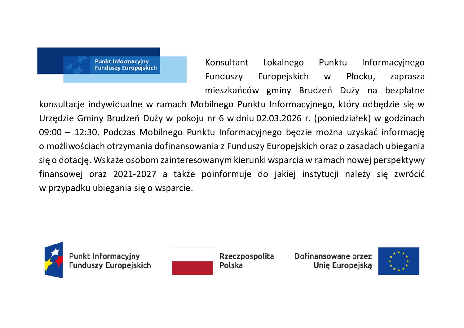 Mobilny Punkt Informacyjny