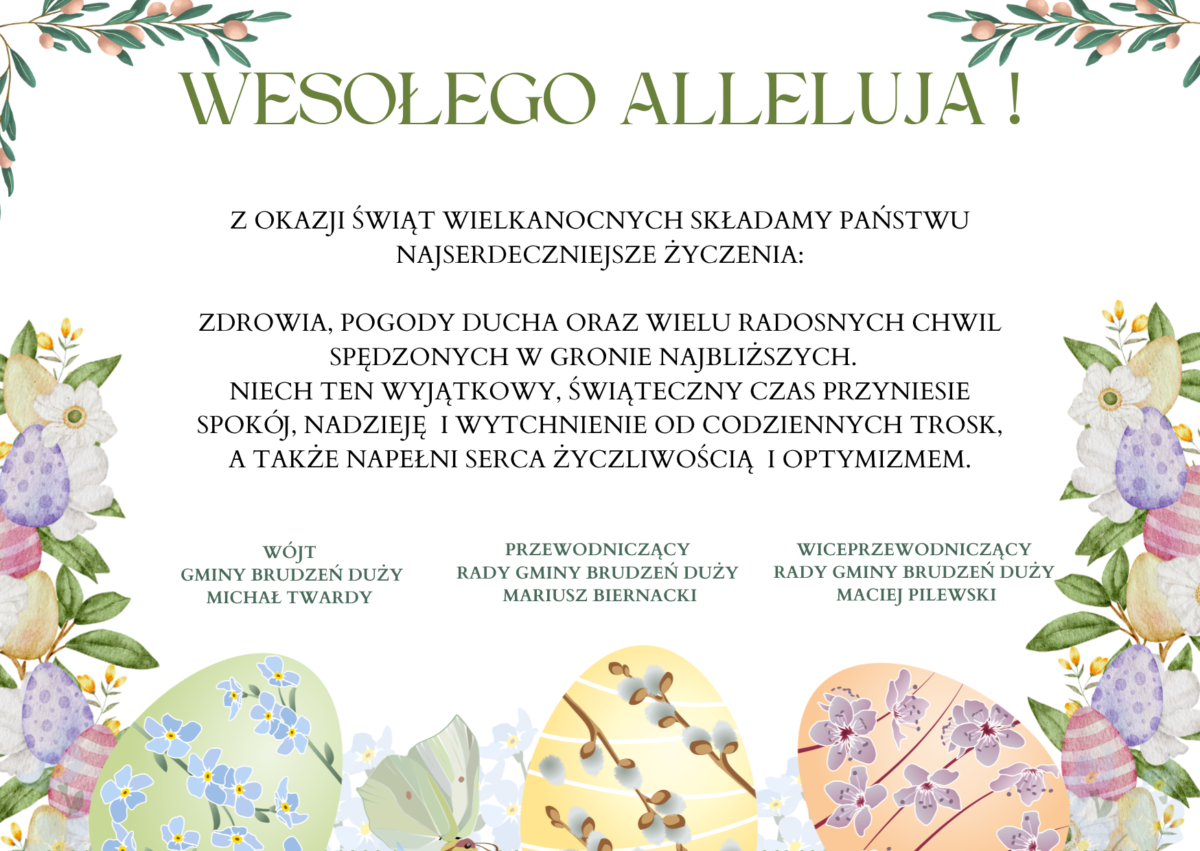 Wesołego Alleluja !